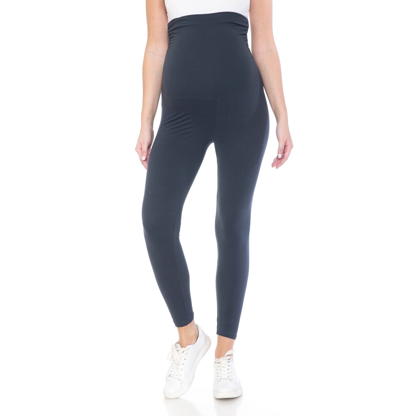 Buttery Soft Full Length Solid Maternity Leggings