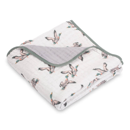Quackin'up Baby Muslin Quilt