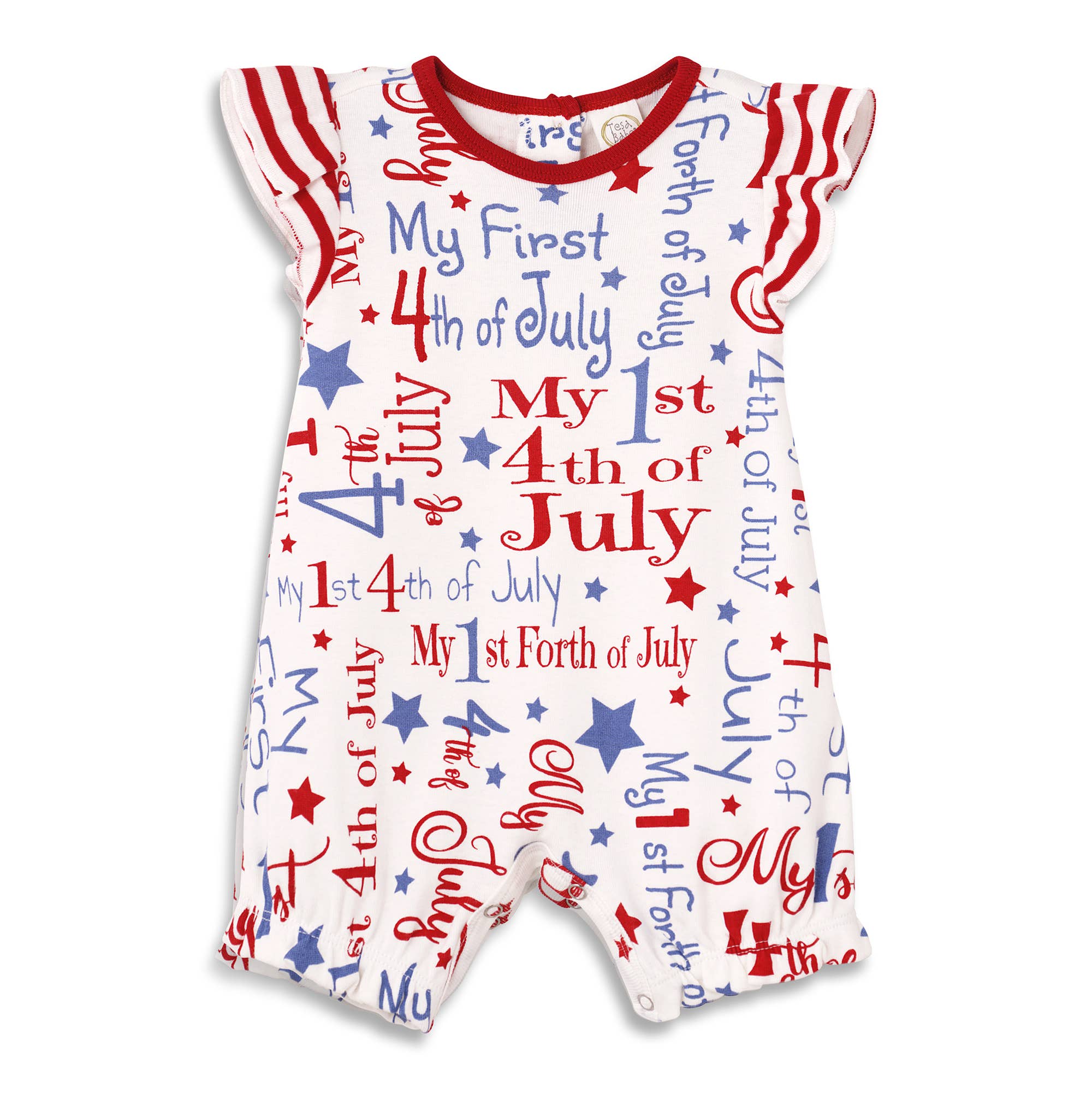 4th of july bubble romper hotsell