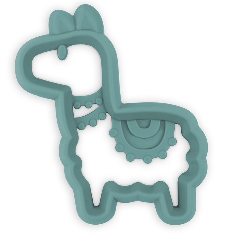 Chew Crew Silicone Teether - Llama