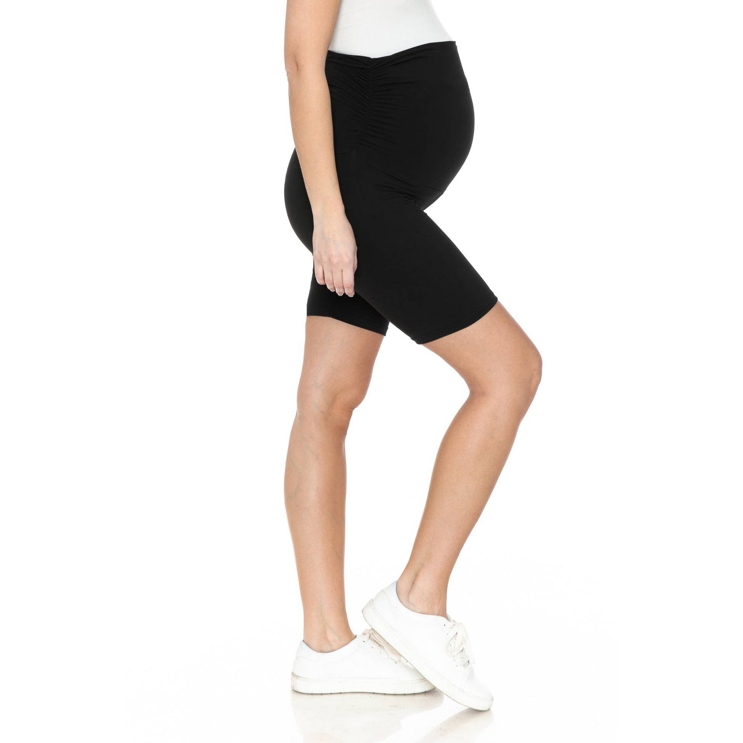 Buttery Soft Stretch Maternity Shorts