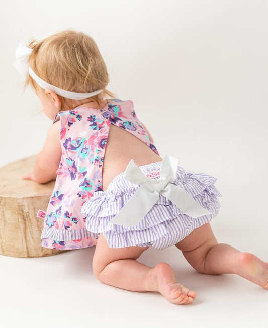 Woven Ruffle Swing Top and Bloomer Set