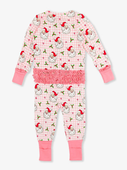 Dear Santa Ruffle Convertible Pajamas