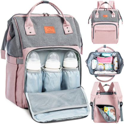 Original Diaper Bag Backpack, Baby Bags with Changing Pad