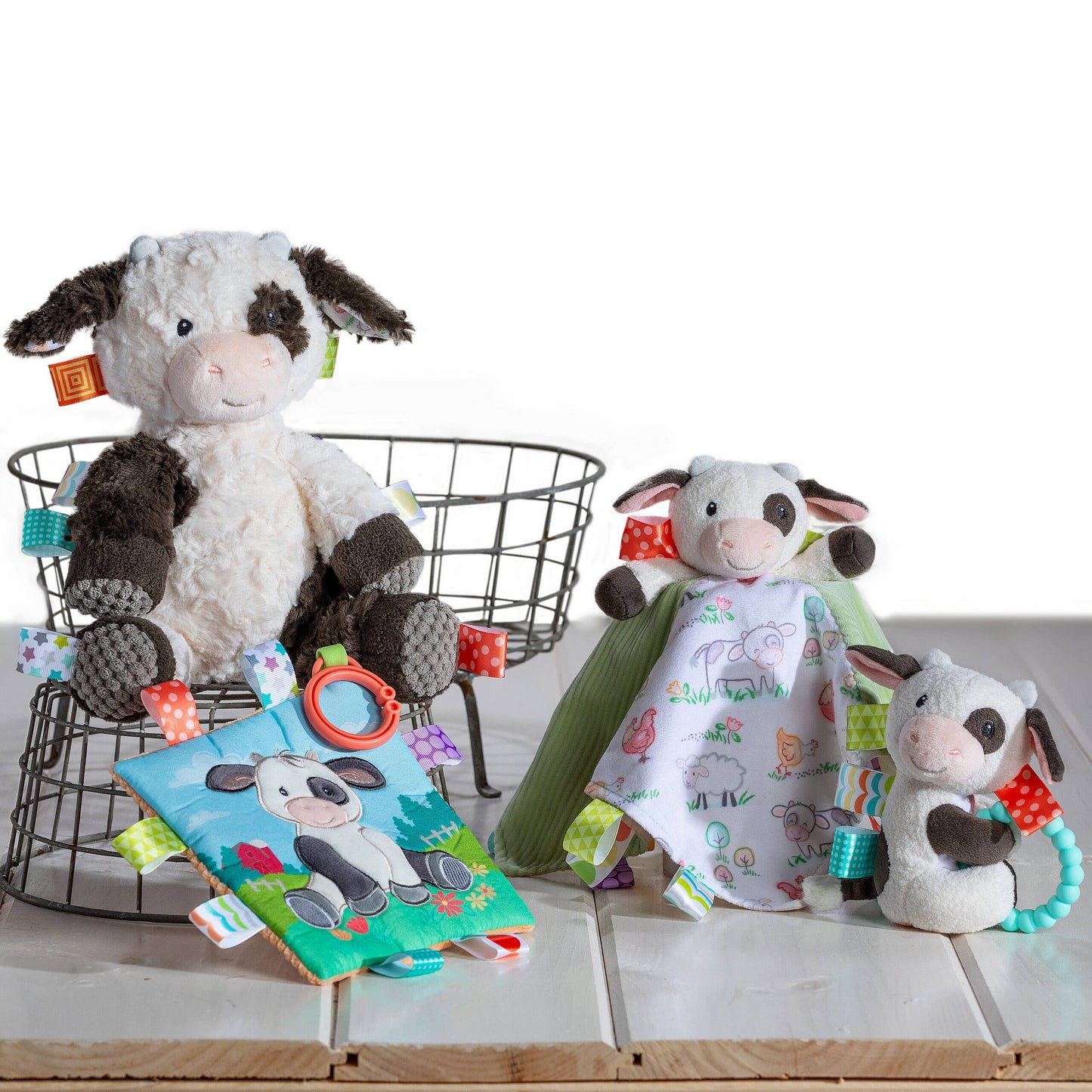 Taggies Buttercup Cow Baby Mat 