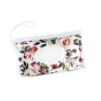 Take & Travel™ Pouch Reusable Wipes Case - Floral