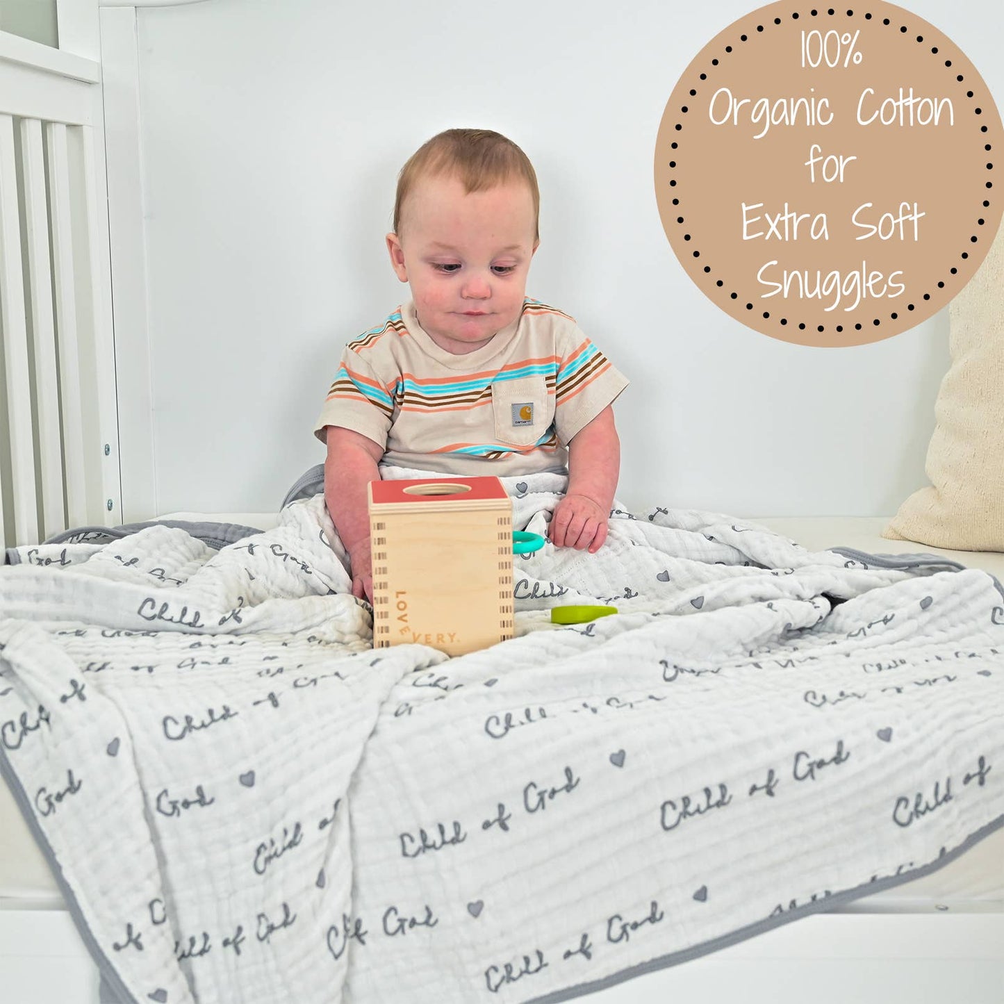 Child Of God Baby Toddler Quilt