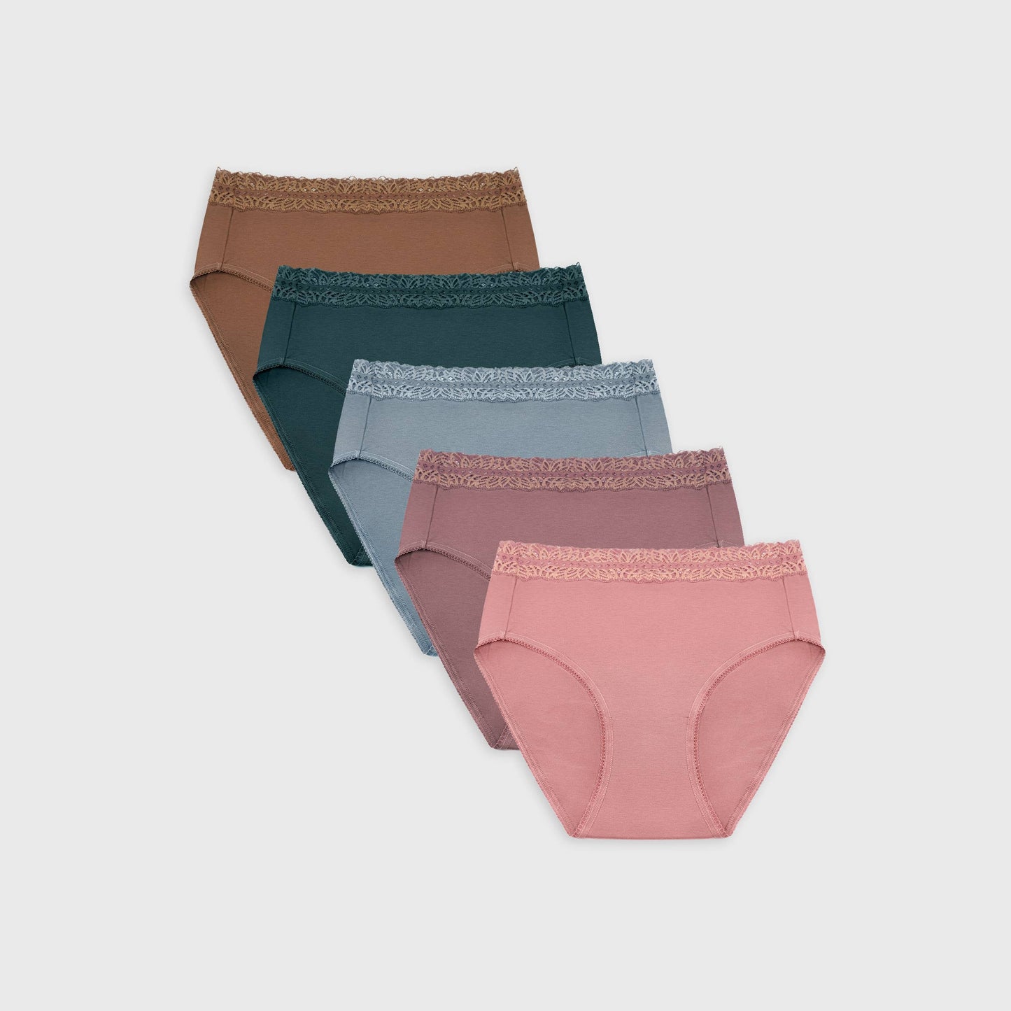 High-Waisted Postpartum Recovery Panties (5 Pack)