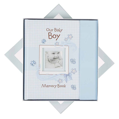 Memory Book Our Baby Boy Padded Hardcover