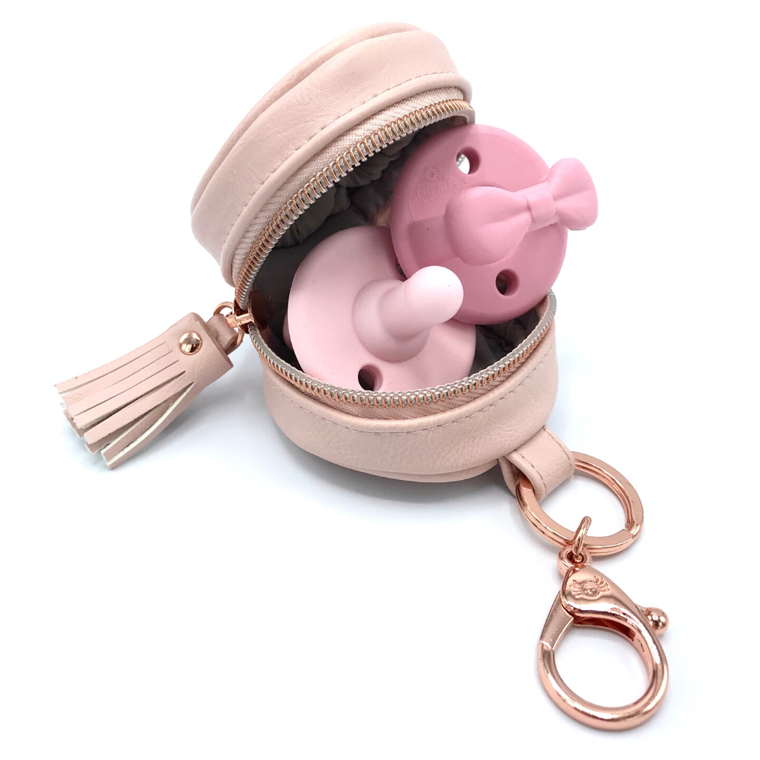 Blush Diaper Bag Charm Pod Keychain