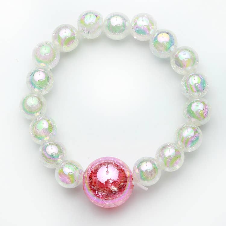 Beaded watercolor Bracelet