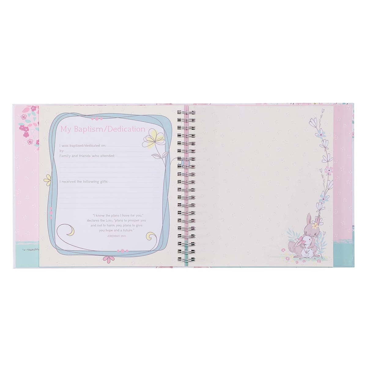 Memory Book Our Baby Girl's First Year Padded Hardcover