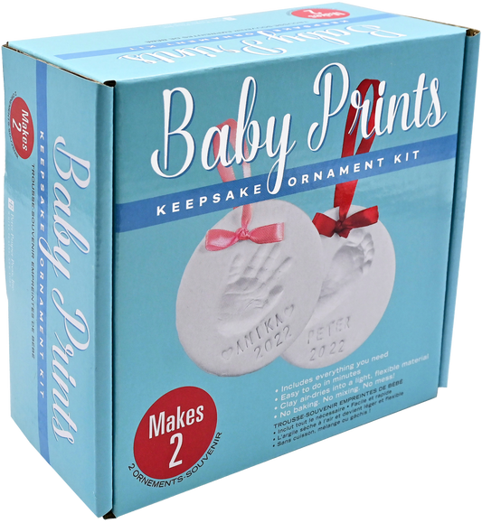 Baby Prints Keepsake Ornament Kit