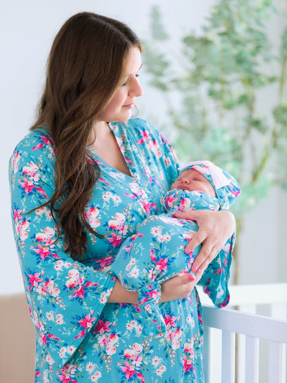 Fancy Me Floral Maternity Robe