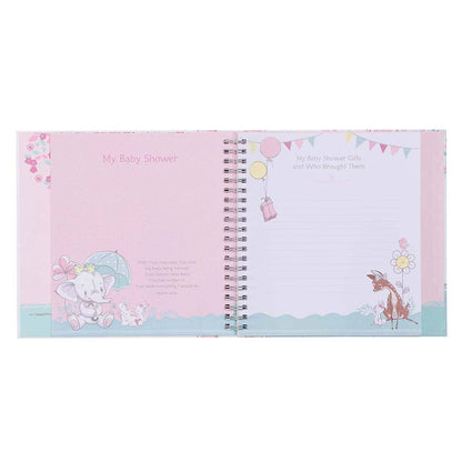 Memory Book Our Baby Girl's First Year Padded Hardcover