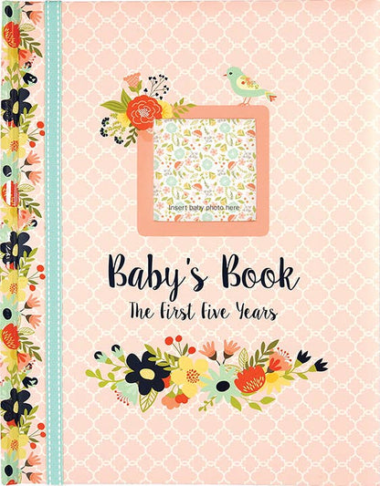 Baby's Book: The First Five Years Floral