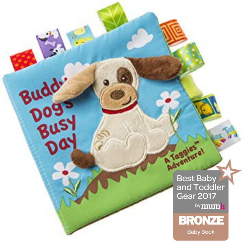 Taggies Soft Book Buddy Dog