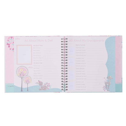 Memory Book Our Baby Girl's First Year Padded Hardcover