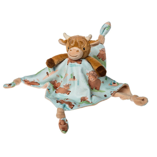 Taggies Character Blanket Hetty Highland Cow