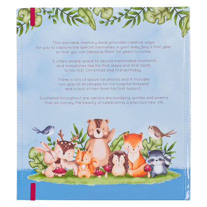 My First Year Hardcover Memory Book for Baby Boys