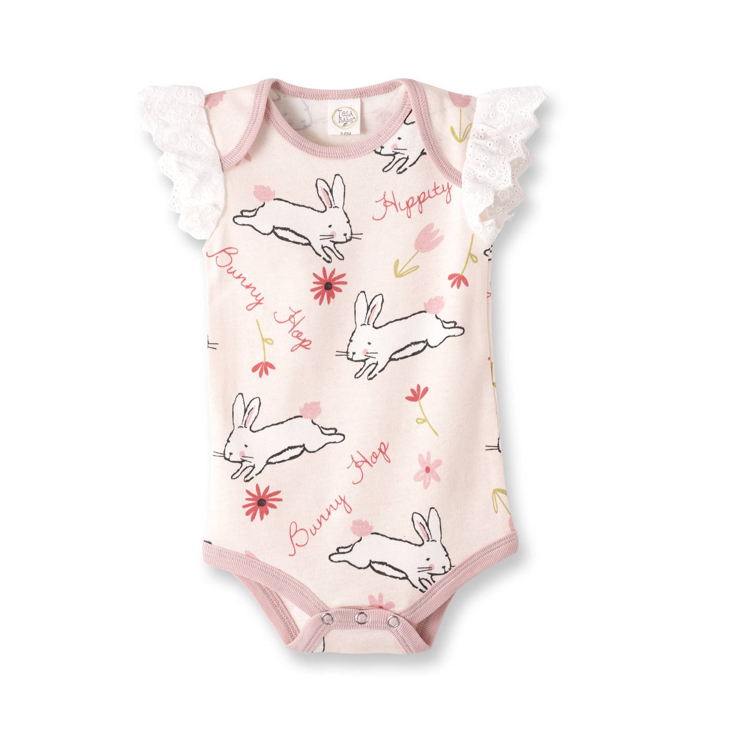 Baby Girl's Easter Parade Cotton Bodysuit