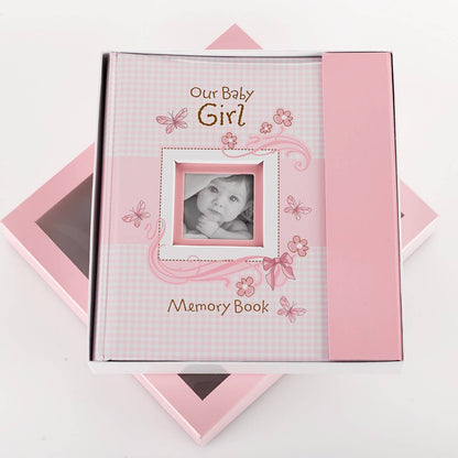 Memory Book Our Baby Girl Padded Hardcover