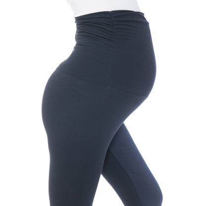 Buttery Soft Full Length Solid Maternity Leggings