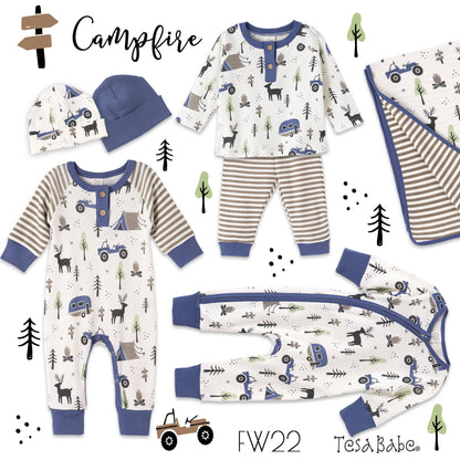 Campfire Henley Romper