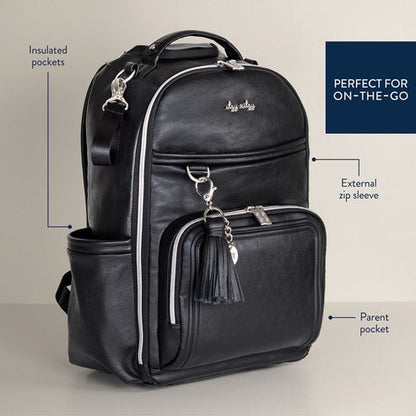 Boss Plus™ Backpack Diaper Bag - Noir