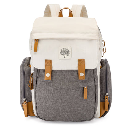 Birch Bag - Diaper Backpack in Cream