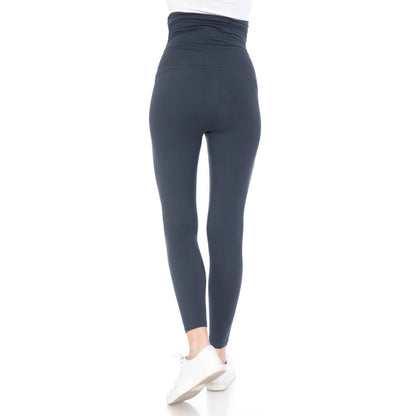 Buttery Soft Full Length Solid Maternity Leggings