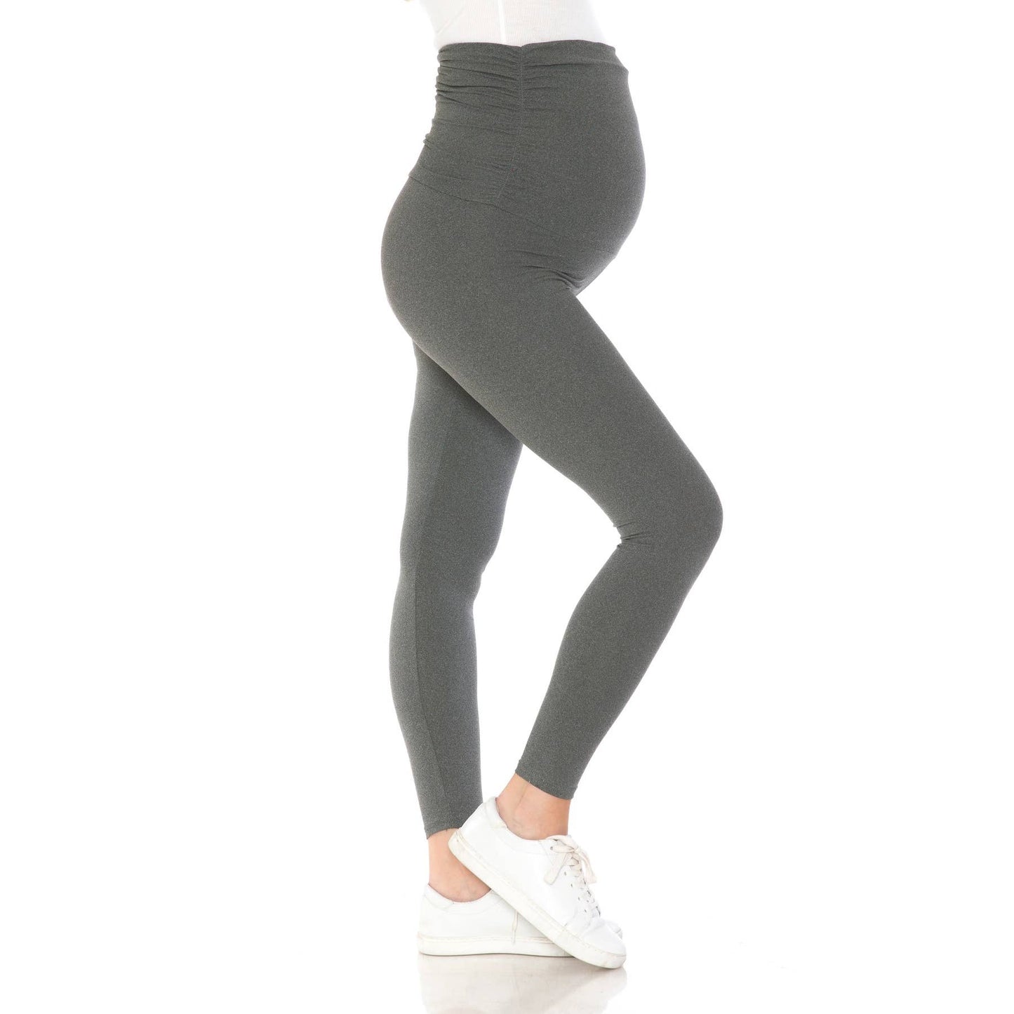 Buttery Soft Full Length Solid Maternity Leggings