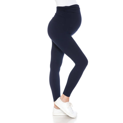 Buttery Soft Full Length Solid Maternity Leggings