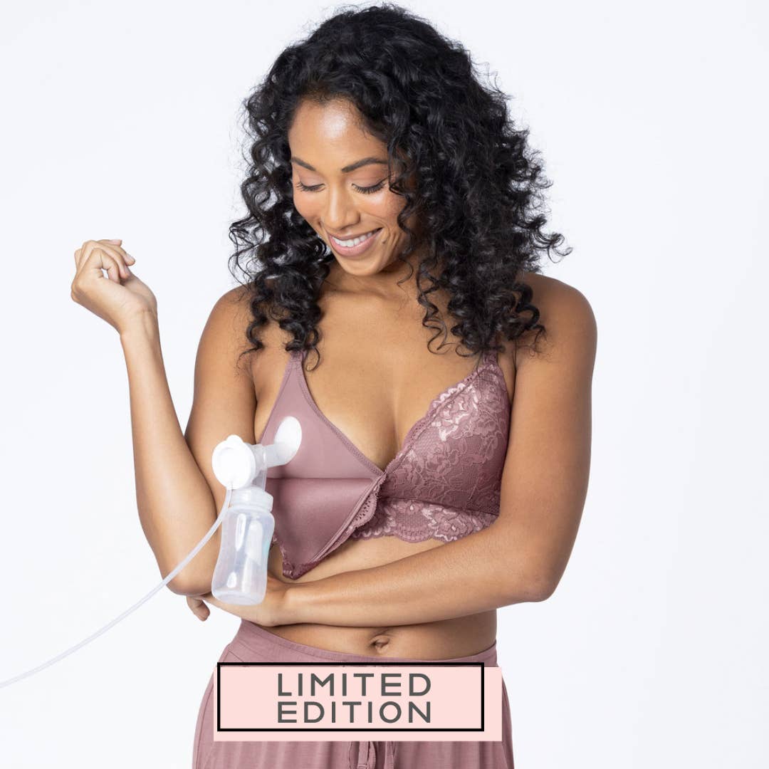 Limited Edition- Lace Minimalist Pumping and Nursing Bra