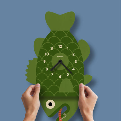 Bass Pendulum Clock - Wood