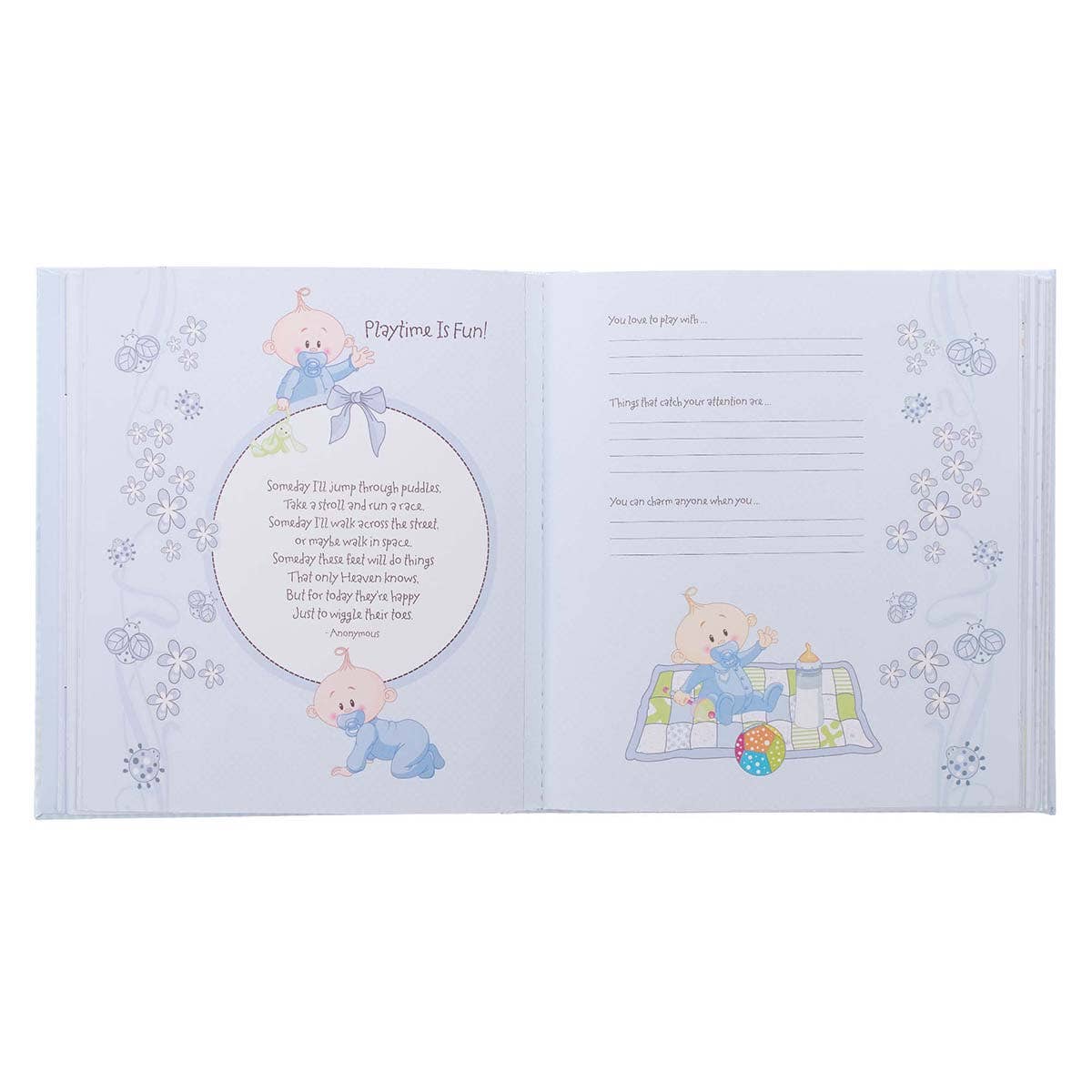 Memory Book Our Baby Boy Padded Hardcover