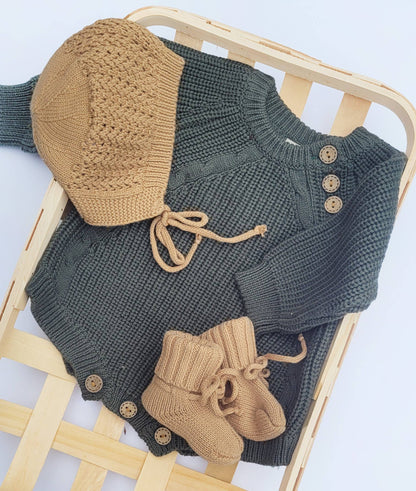 Knit Sweater Romper