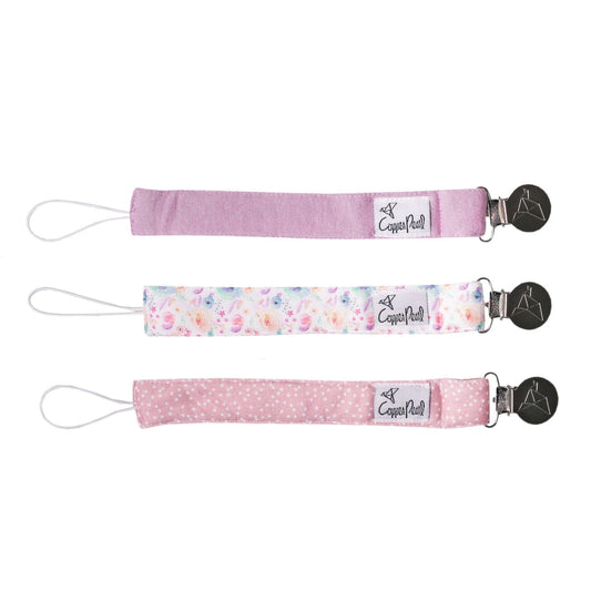 Binky Clip Set - Bloom