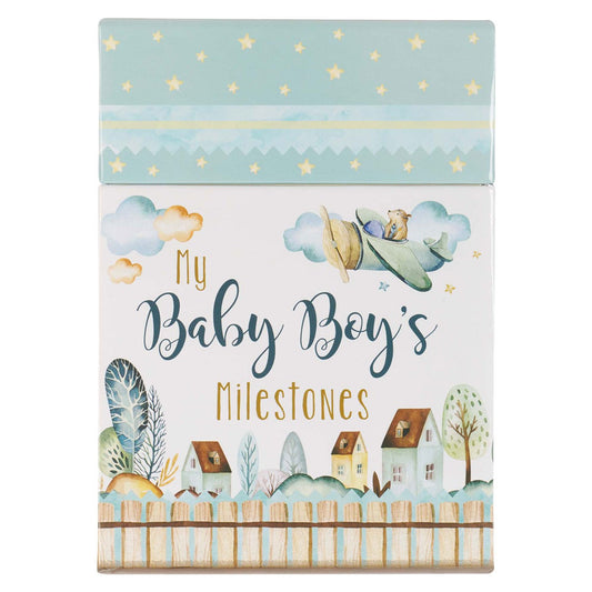 My Baby Boy's Milestone Cards