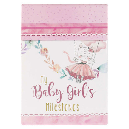 My Baby Girl's Milestone Cards