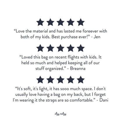 Dream Convertible™ Diaper Bag - Midnight Black