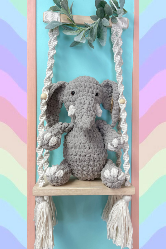 Handmade Heartbeat Elephant