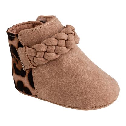 "Gabriela" Leopard Ankle Boots Waddle Size