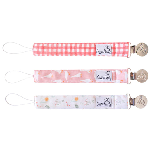 Binky Clip Set - Goosie