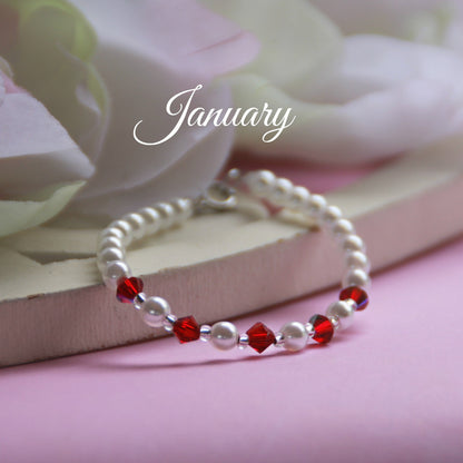 Infant Birthstone Bracelet