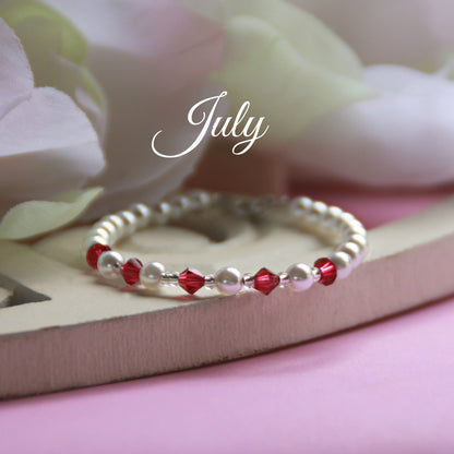 Infant Birthstone Bracelet