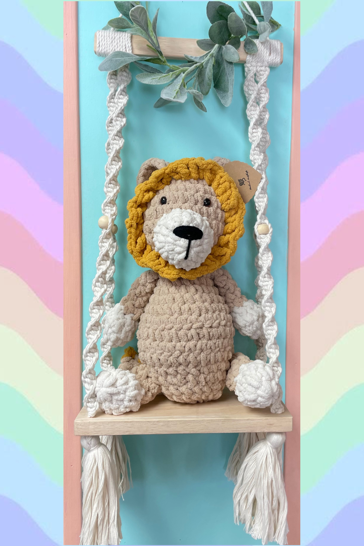 Handmade Heartbeat Lion