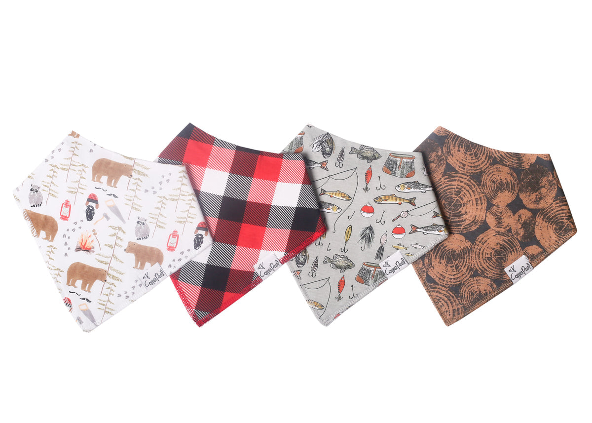 Bandana Bibs - Lumberjack