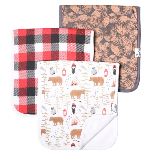 Premium Burp Cloths - Lumberjack