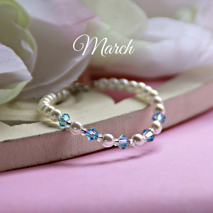 Infant Birthstone Bracelet